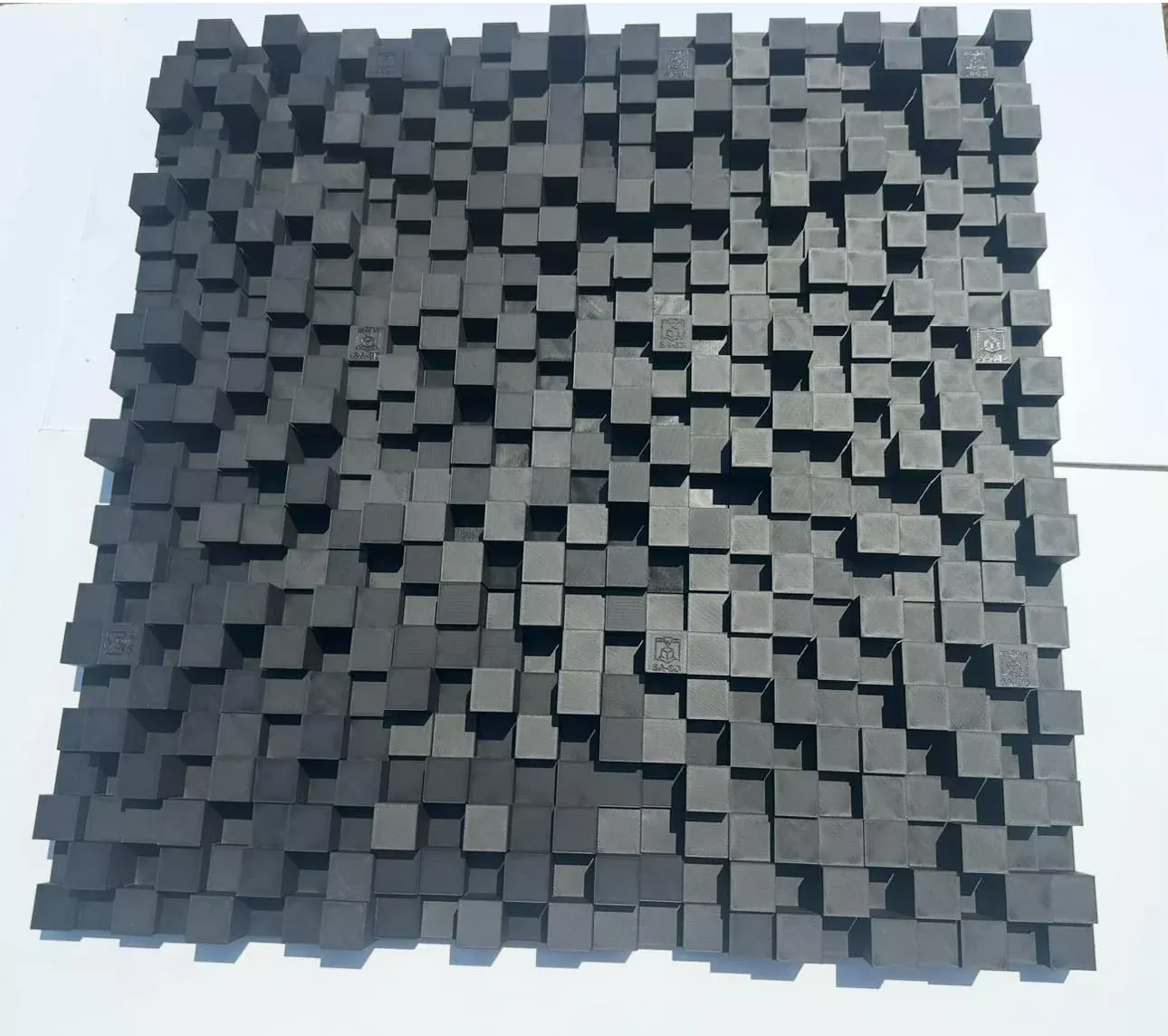 Acoustic Diffuser Wall Art