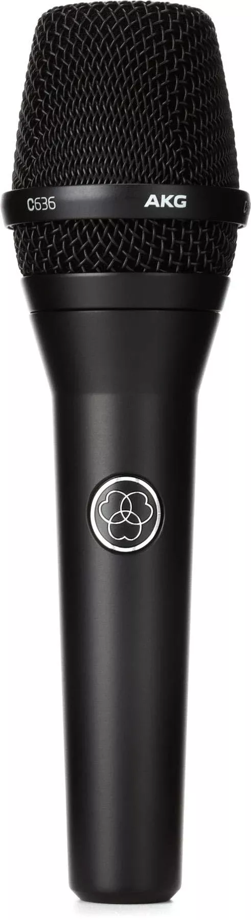 AKG C636 Handheld Vocal Condenser Microphone Zinc Black