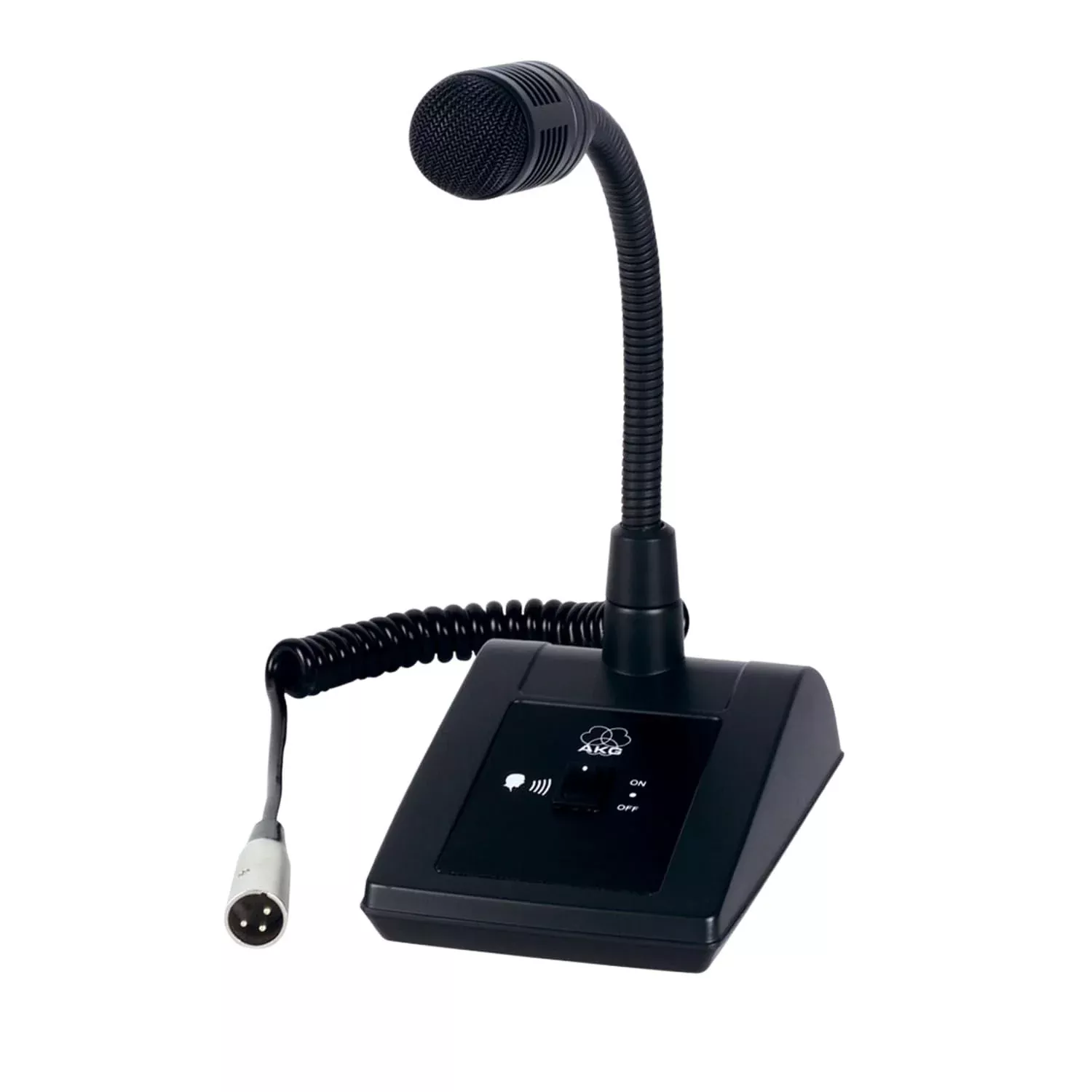 AKG DST99S Dynamic Paging Microphone Cardioid Polar Pattern Black Metal