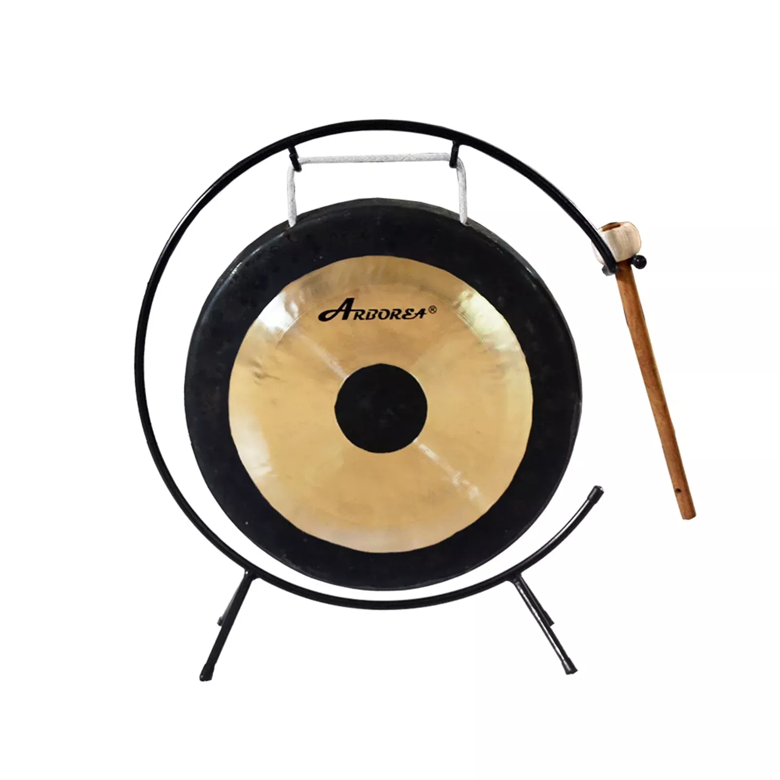 Arborea Chau Gong 12" Bronze Alloy with Stand for Sound Healing Meditation Desk Gong CHAOSG