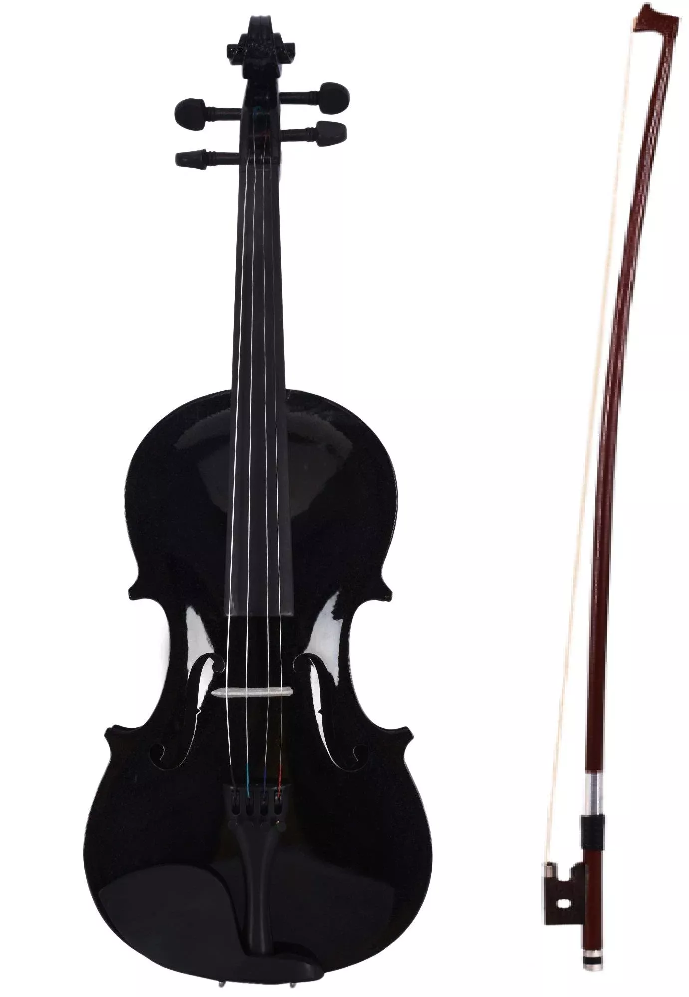 Arctic 4/4 Solid Wood Onyx Violin Musical Instrument Violin For Beginners And Kids Adults Students With Hard Case, Bow And Rosin