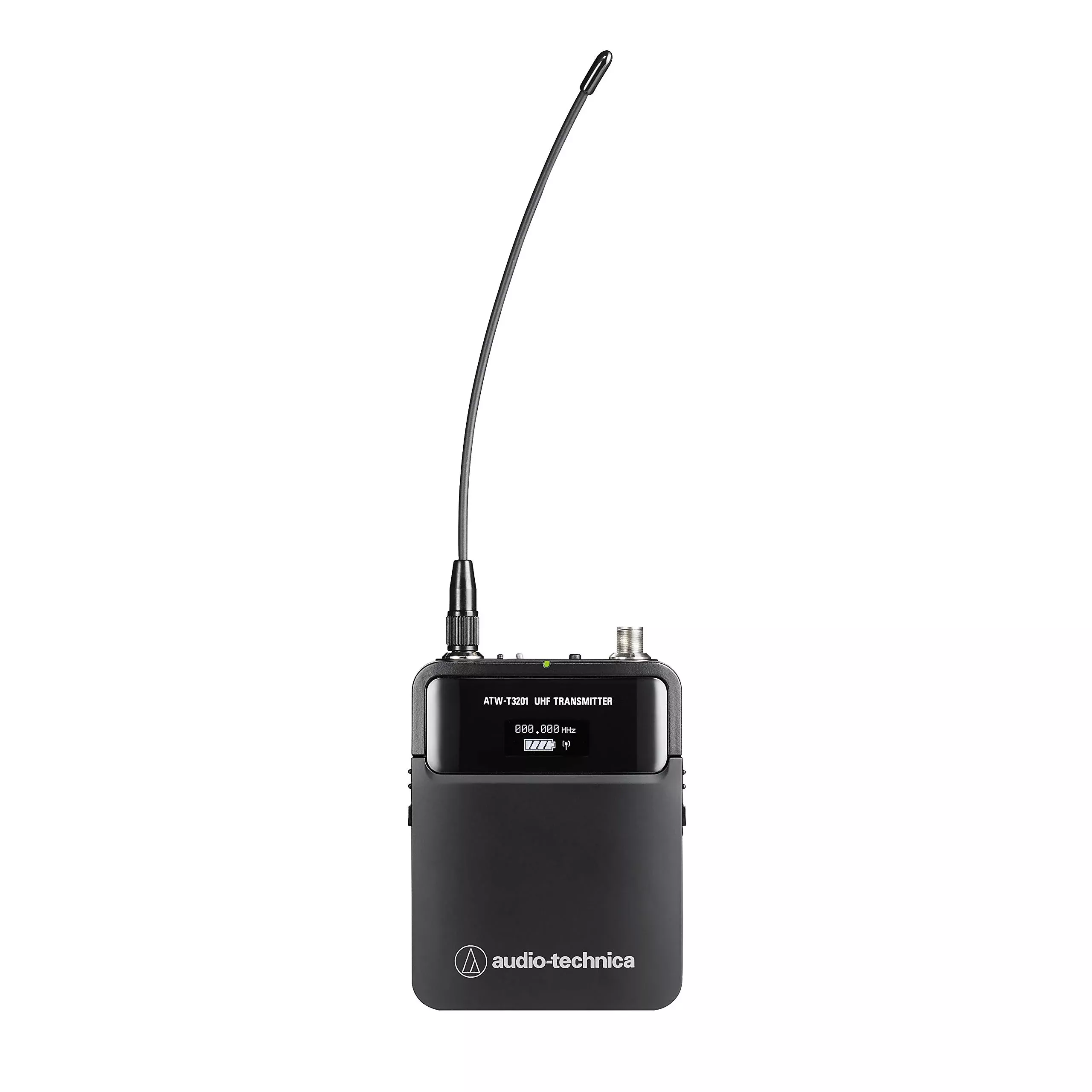 Audio-Technica 3000 Series ATW-T3201DE2 Bodypack Transmitter Plastic Black