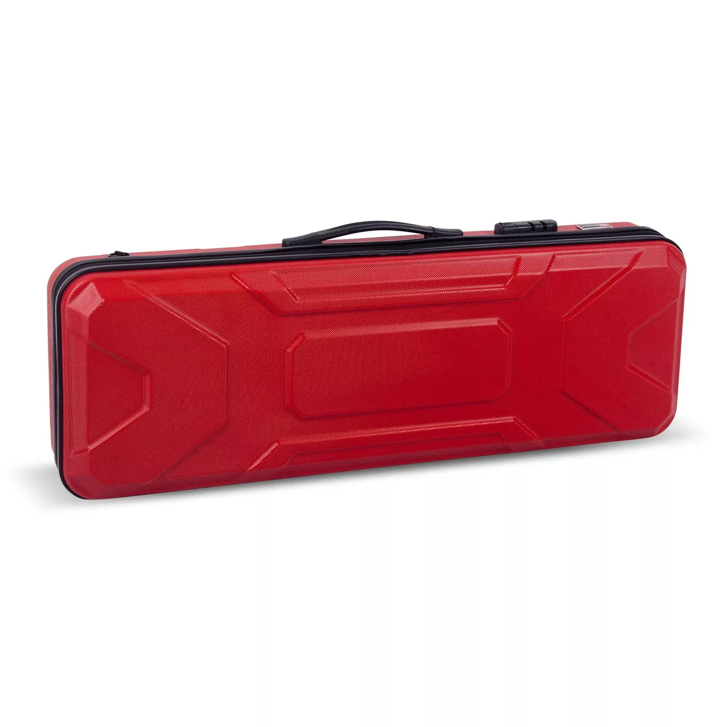 Crossrock 4/4 Full Size Violin Case CRA400VFRD ABS Molded Backpack Red