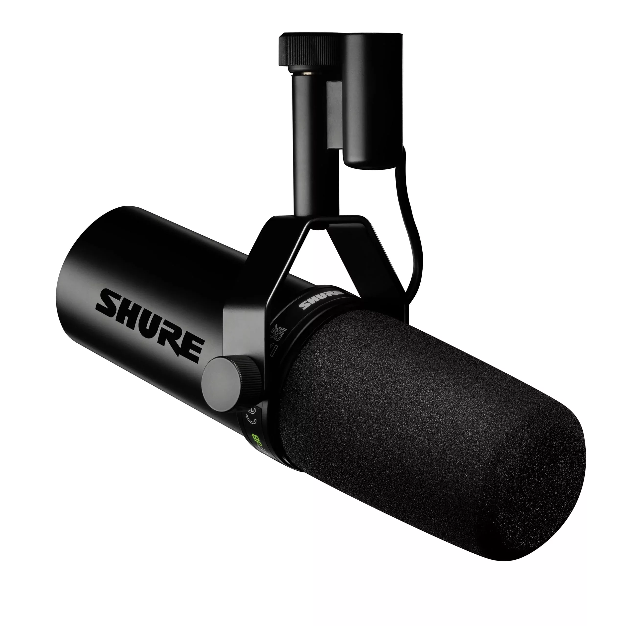 Shure SM7dB Dynamic Vocal Microphone Built-in Preamp for Streaming Podcast Recording Black