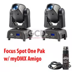 [SPECIAL PRICE] American DJ Package - ADJPAK-001 - Focus Spot One + myDMX Amigo