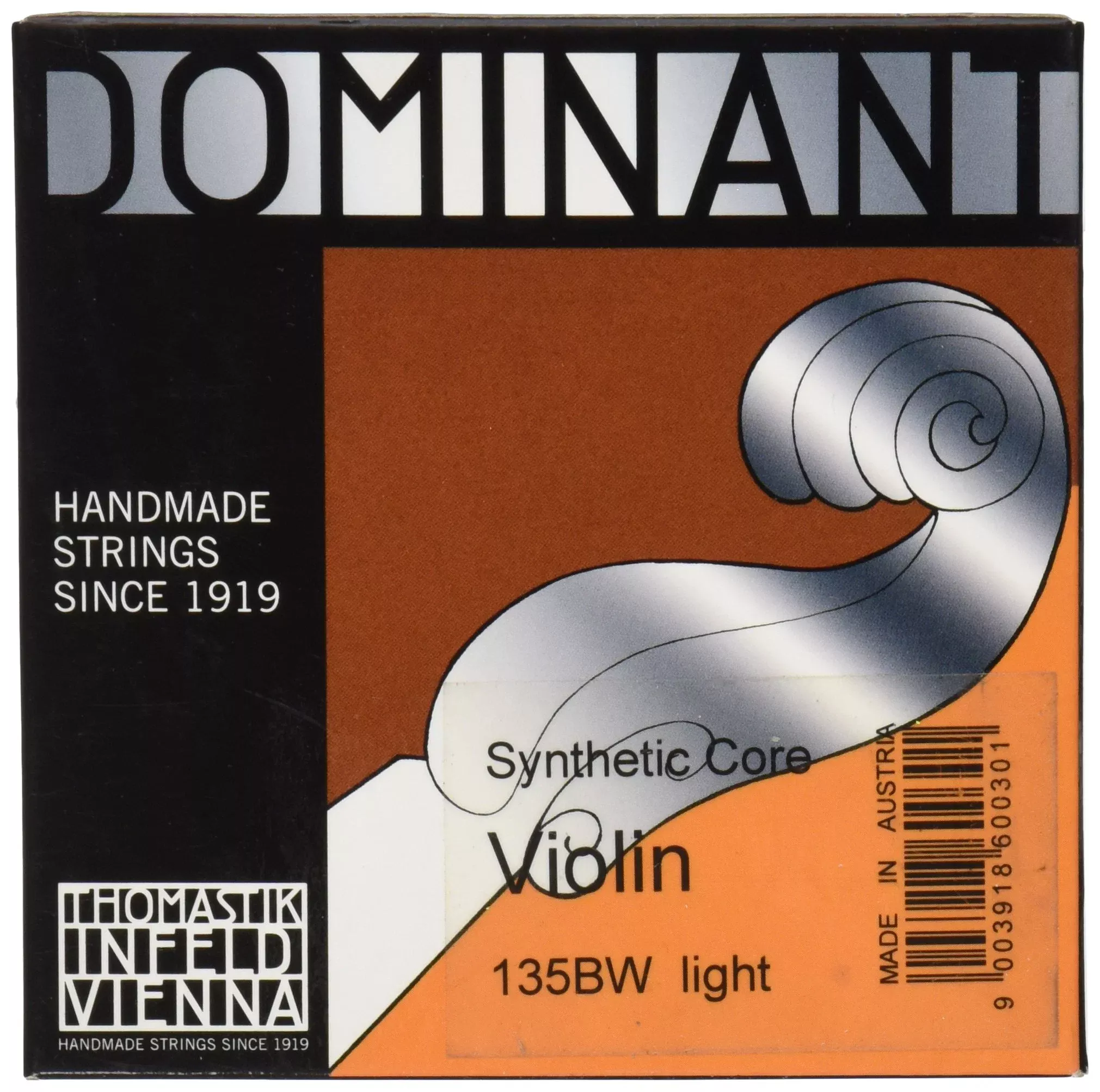 Thomastik-Infeld Dominant 135BW Violin Strings Complete Set Weich 4/4 Size