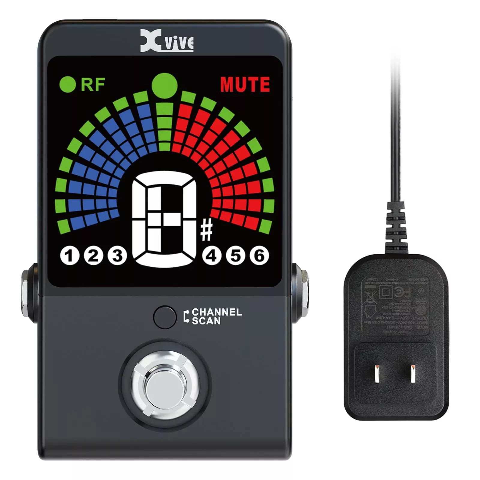 Xvive P58R Wireless Guitar Pedal System Receiver 5.8GHz