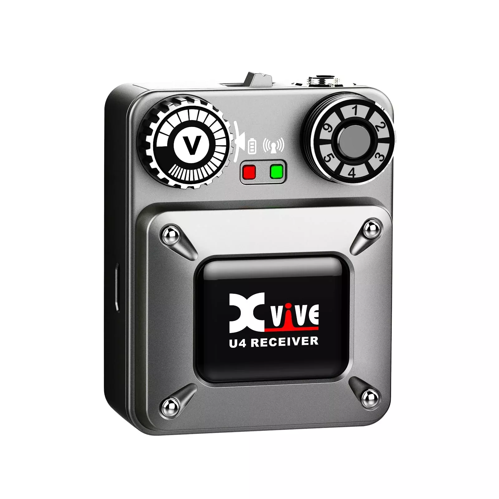 Xvive Wireless In-Ear Monitor System Receiver U4R Metal