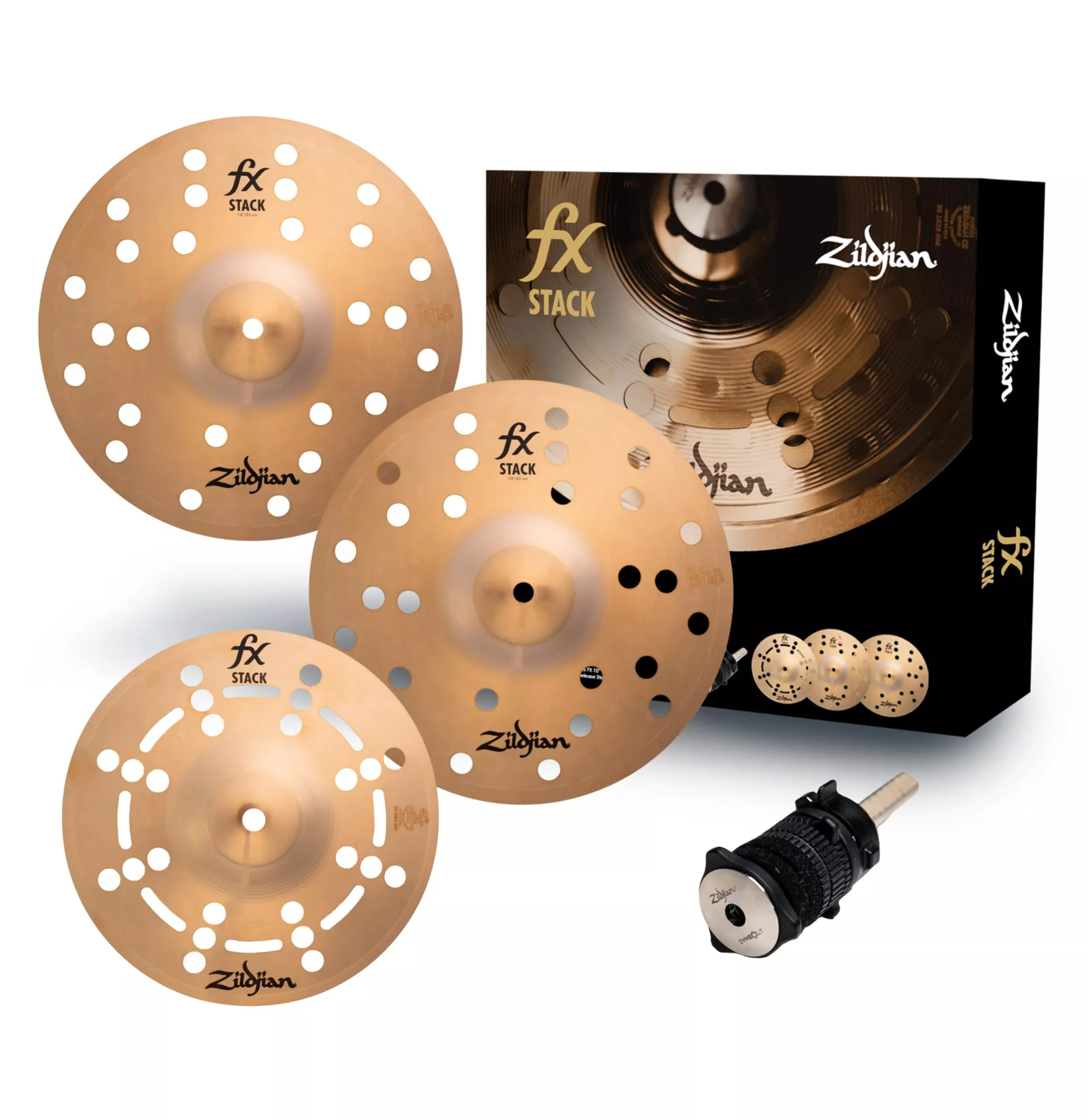 Zildjian FX Stack Cymbal FXSTK10 Bronze Natural 10 Inch