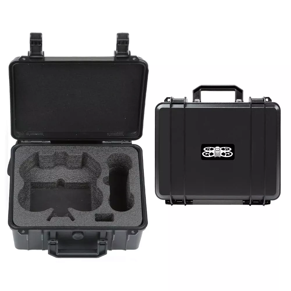 Zorbes Compatible With Dji Neo 2, Drone Carry Case Bag With Handle Custom Mold Anti-Scratch Foam Liner Hard Shell Shock Proof Or